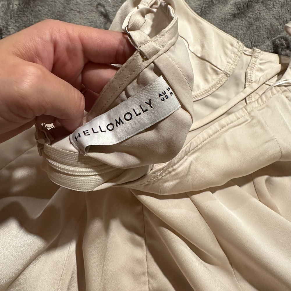 Hello Molly Nude Dress / medium preowned - Picture 5 of 5